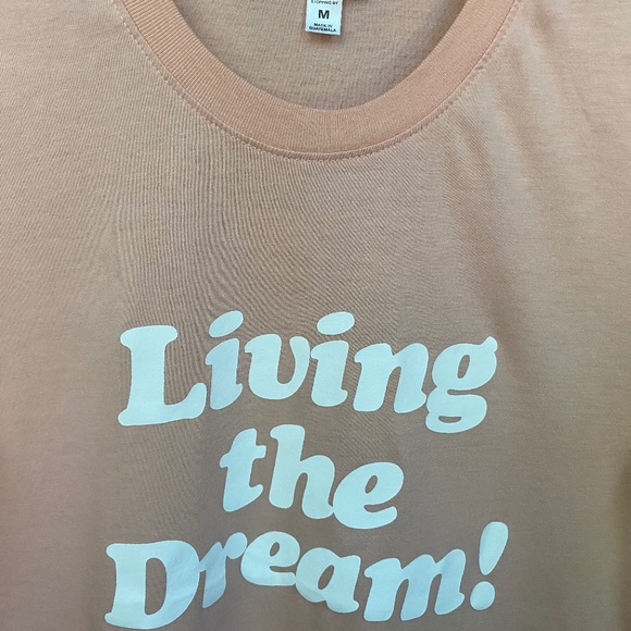 🎉Sub_Urban Riot “Living the Dream” Graphic Muscle Tank, Size Med, Light P… - Picture 2 of 3